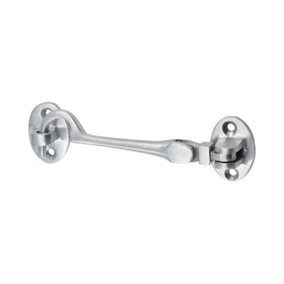 Timco - Cabin Hook - Satin Chrome (Size 100mm - 1 Each)
