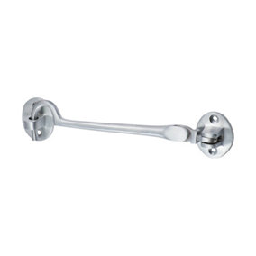 Timco - Cabin Hook - Satin Chrome (Size 150mm - 1 Each)