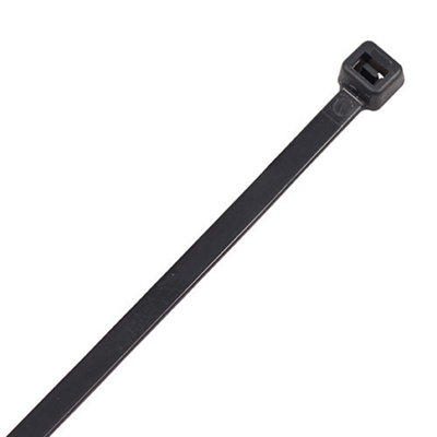 Timco - Cable Ties - Black (Size 2.5 x 100 - 100 Pieces)