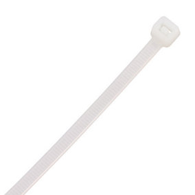 Timco - Cable Ties - Natural (Size 3.6 x 140 - 100 Pieces)
