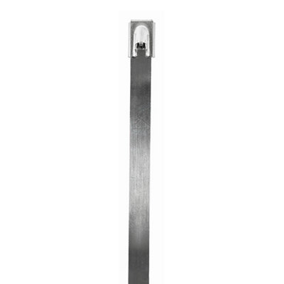 Timco - Cable Ties - Stainless Steel (Size 7.9 x 350 - 100 Pieces)