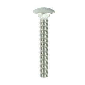 Timco - Carriage Bolts - A2 Stainless Steel (Size M10 x 75 - 5 Pieces)
