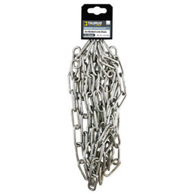 TIMCO Chain Welded Links Hot Dipped Galvanised - 4 x 32mm