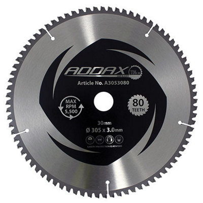 Timco - Circular Saw Blade (-5 Degree, Size 305 x 30 x 80T - 1 Each)