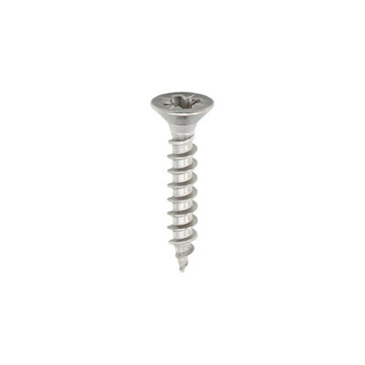 TIMCO Classic Multi-Purpose Countersunk A2 Stainless Steel Woodcrews - 3.0 x 12 (200pcs)