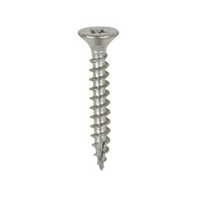 TIMCO Classic Multi-Purpose Countersunk A4 Stainless Steel Woodcrews - 3.5 x 25 (200pcs)