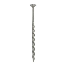 TIMCO Classic Multi-Purpose Countersunk A4 Stainless Steel Woodcrews - 5.0 x 100 (100pcs)