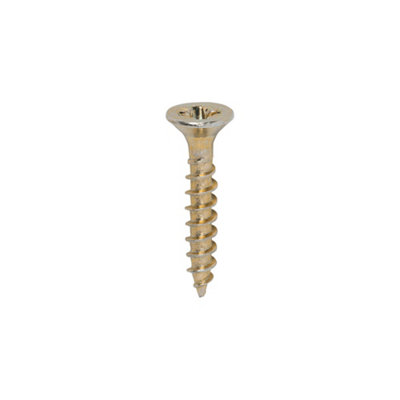 TIMCO Classic Multi-Purpose Countersunk Gold Woodscrews - 3.5 x 20 (200pcs)