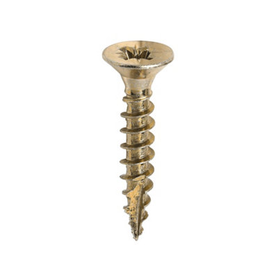 TIMCO Classic Multi-Purpose Countersunk Gold Woodscrews - 4.5 x 25 (200pcs)