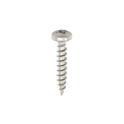 TIMCO Classic Multi-Purpose Pan Head A2 Stainless Steel Woodcrews - 3.5 x 20 (200pcs)