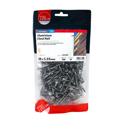 TIMCO Clout Nails Aluminium - 38 x 3.35
