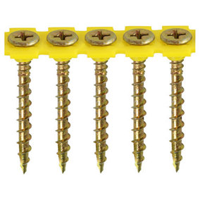 TIMCO Collated Solo Countersunk Gold Woodscrews - 4.2 x 50 (1000pcs)