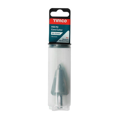 Timco - Cone Cutter (Size 16-31mm - 1 Each)