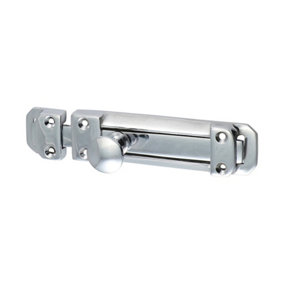 TIMCO Contract Flat Section Bolt Polished Chrome - 135 x 30mm