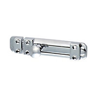Timco - Contract Flat Section Bolt - Polished Chrome (Size 110 x 25mm - 1 Each)