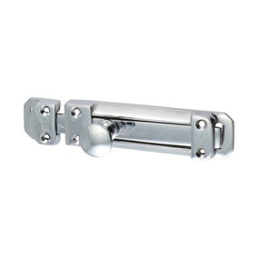 Timco - Contract Flat Section Bolt - Polished Chrome (Size 135 x 30mm - 1 Each)
