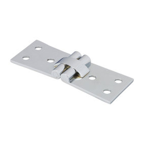 TIMCO Counter Flap Brass Hinges Polished Chrome - 100 x 40