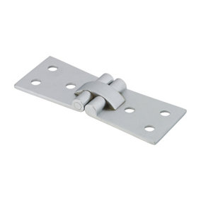 TIMCO Counter Flap Brass Hinges Satin Chrome - 100 x 40