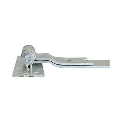 TIMCO Cranked Band & Hook On Plates Hinges Hot Dipped Galvanised - 300mm