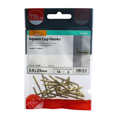 Cup Hooks Square