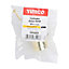 TIMCO Cylinder Door Stop Polished Brass - 41mm