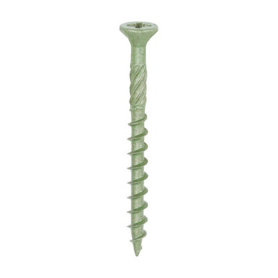 TIMCO C2 Deck Fix Premium Decking Screws – Torx Drive, Exterior Green, For Timber Construction