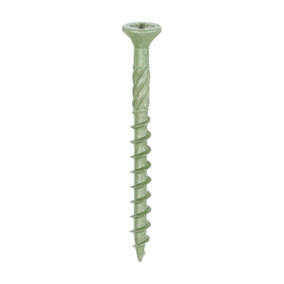 Timco - Decking Screws - PZ - Double Countersunk - Exterior - Green (Size 4.5 x 50 - 2000 Pieces)
