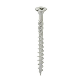 Timco - Decking Screws - PZ - Double Countersunk - Stainless Steel (Size 4.5 x 50 - 250 Pieces)