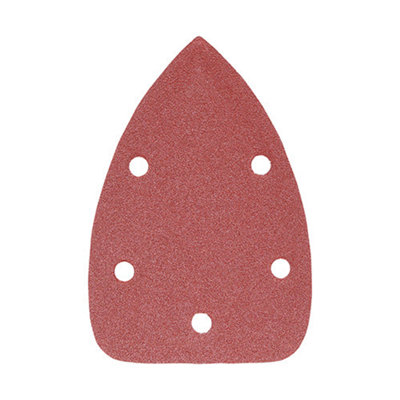 TIMCO Detail Sanding Pads 120 Grit Red - 95 x 136mm