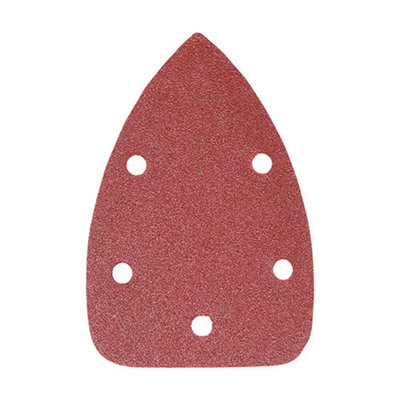 TIMCO Detail Sanding Pads 80 Grit Red - 95 x 136mm