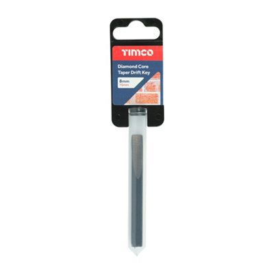 Timco - Diamond Core Taper Drift Key (Size 8 x 75mm - 1 Each)