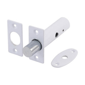 Timco - Door Rack Bolts - White (Size 60mm - 2 Pieces)