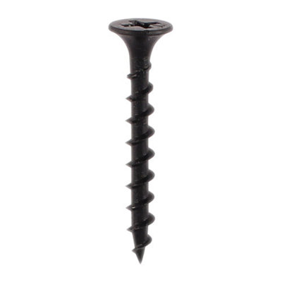 TIMCO Drywall Coarse Thread Bugle Head Black Screws - 3.5 x 55 (500pcs)