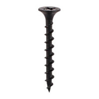 TIMCO Drywall Coarse Thread Bugle Head Black Screws - 3.5 x 55