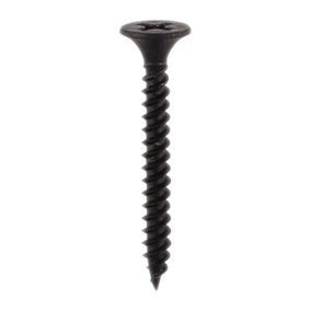 TIMCO Drywall Fine Thread Bugle Head Black Screws - 3.5 x 38 (350pcs)
