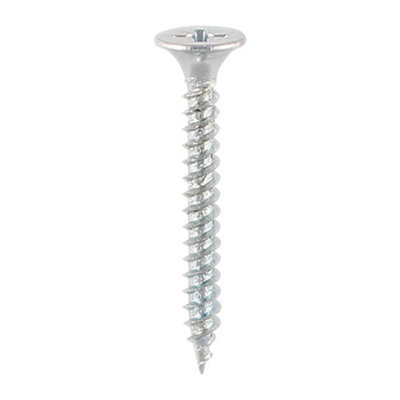 TIMCO Drywall Fine Thread Bugle Head Silver Screws - 3.5 x 35