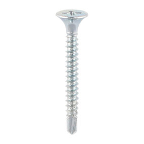 TIMCO Drywall Self-Drilling Bugle Head Silver Screws - 3.9 x 65 (500pcs)