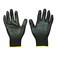 Timco - Durable Grip Gloves - PU Coated Polyester (Size Medium - 1 Each)