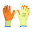 Timco - Eco-Grip Gloves - Crinkle Latex Coated Polycotton - Multi Pack (Size X Large - 12 Pieces)