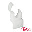 Timco - EZ Joist Clip - White - EZ15 (Size 15mm - 100 Pieces)