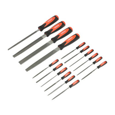 Timco - File & Rasp Set (Size 16pcs - 16 Pieces)