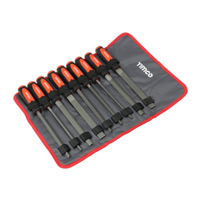 Timco - File & Rasp Set (Size 9pcs - 9 Pieces)