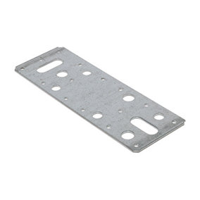 TIMCO Flat Connector Plates Galvanised - 62 x 180 (5pcs)