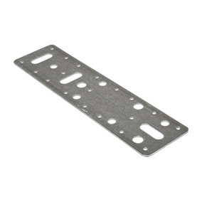TIMCO Flat Connector Plates Galvanised - 62 x 240 (5pcs)