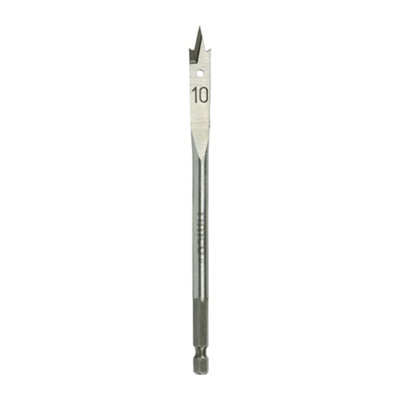 Timco - Flat Wood Bit (Size 10.0 x 152 - 1 Each)