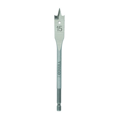 Timco - Flat Wood Bit (Size 15.0 x 152 - 1 Each)