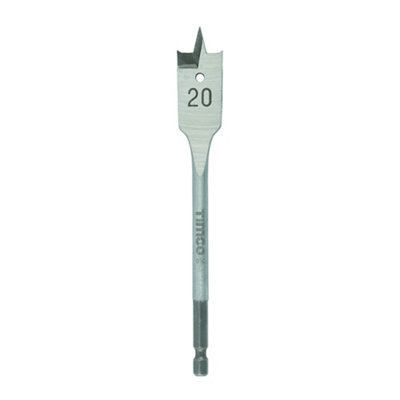 Timco - Flat Wood Bit (Size 20.0 x 152 - 1 Each)