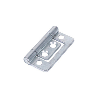 Timco - Flush Hinge (105) - Zinc (Size 38 x 28 - 2 Pieces)