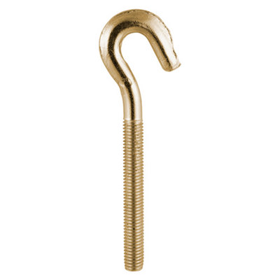 Timco - Forged Hooks - Yellow (Size M6 - 50 Pieces)