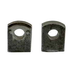 TIMCO Gate Hinge Eyes to Weld Self Coloured - 12mm (2pcs)